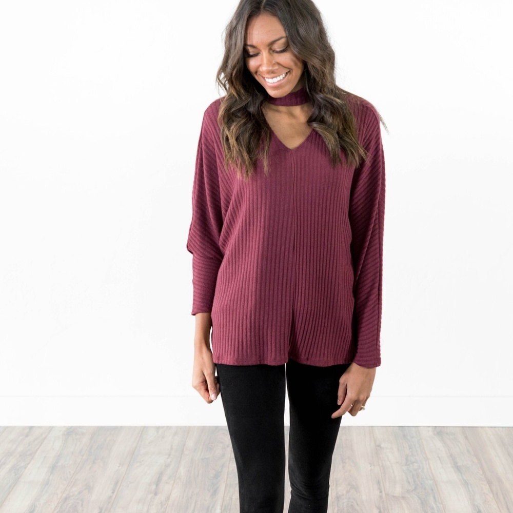 Danny Choker Neck Sweater